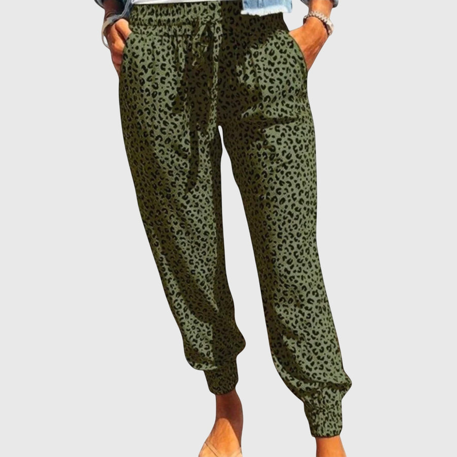 Emma| Leo Trousers with Wide Legs