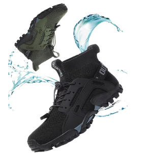 Men’s Trail Utility Sneakers | Durable Outdoor Grip & Breathable Mesh