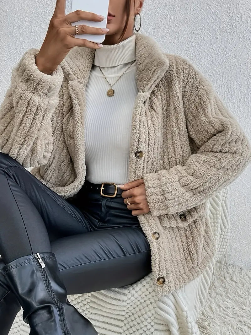 Agni -  Chic Button Cardigan