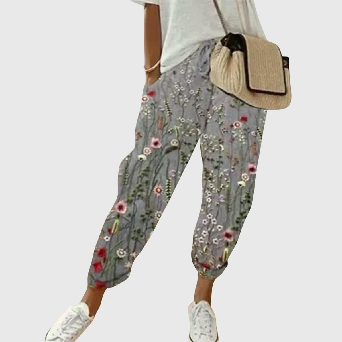 Nicole | Comfortable Cotton Trousers