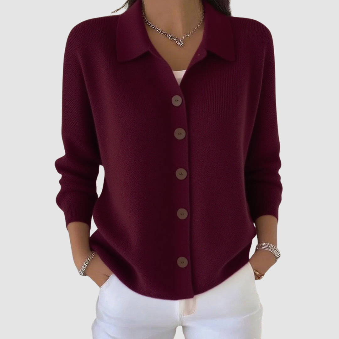 Riah™ Button-Up Knit Cardigan