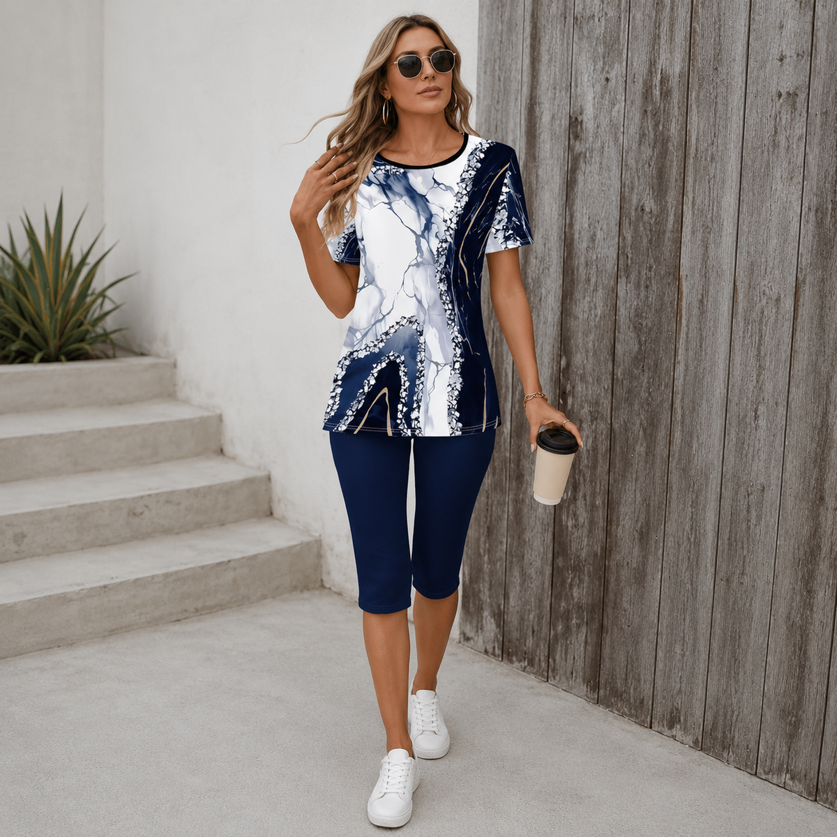 Sophie™ | Printed Two-Piece Set