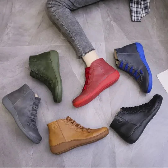 Women's High Quality Faux Leather Boots