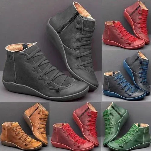 Women's High Quality Faux Leather Boots