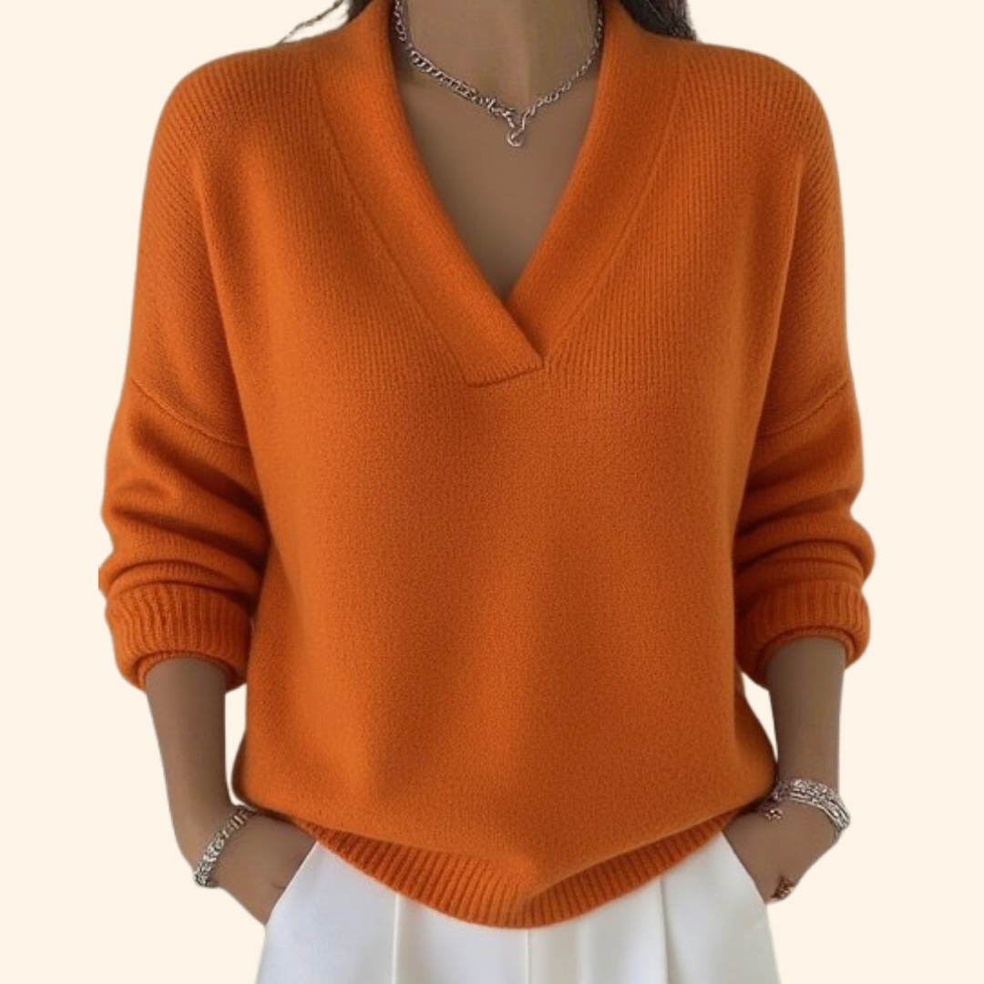 Noor | V-Neck Sweater
