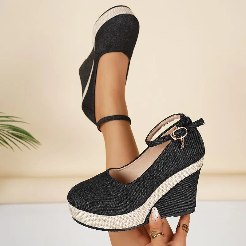 Delphine Wedge Heels