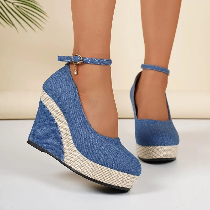 Delphine Wedge Heels