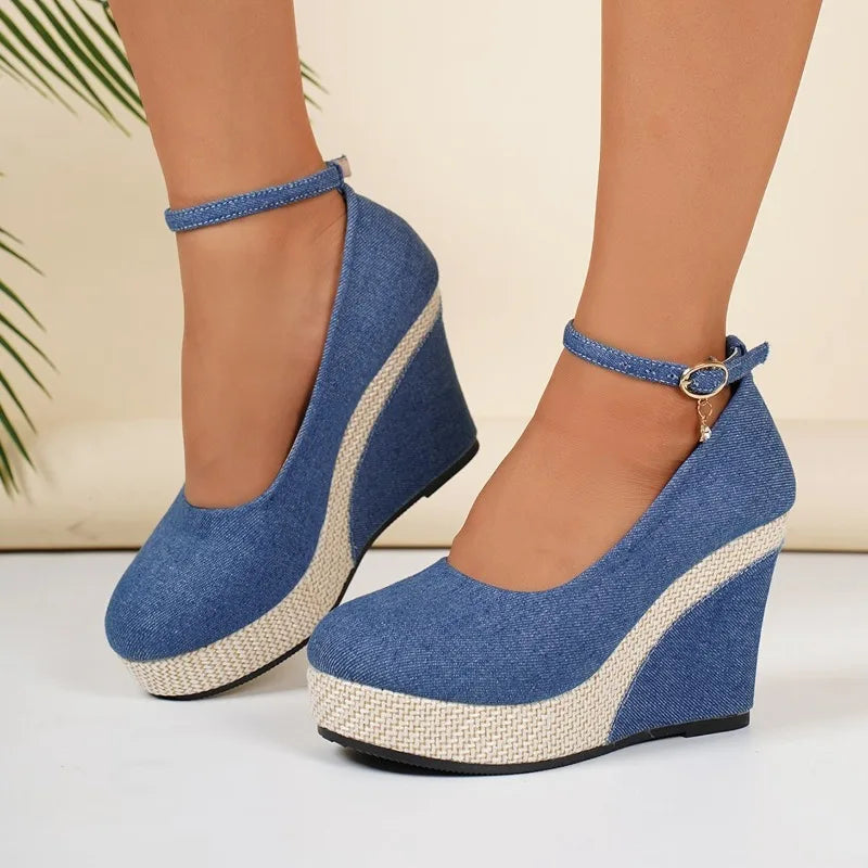 Delphine Wedge Heels
