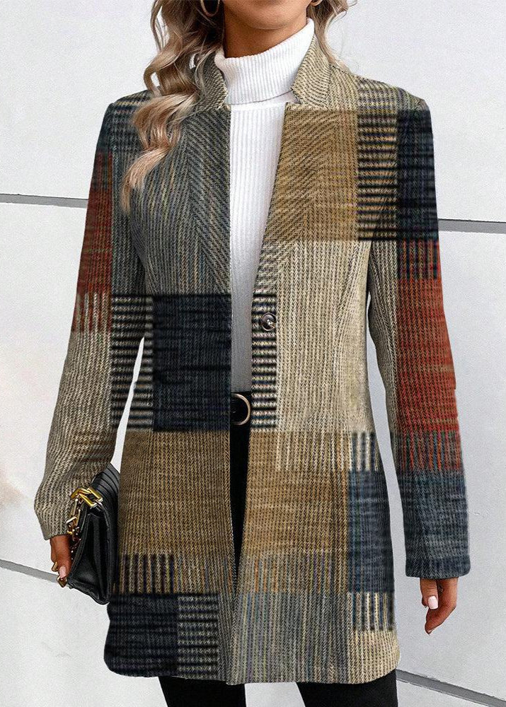 Lina - Elegant Blazer With Pattern