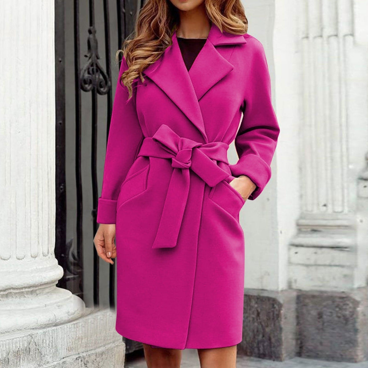 Grace- Timeless belted Coat