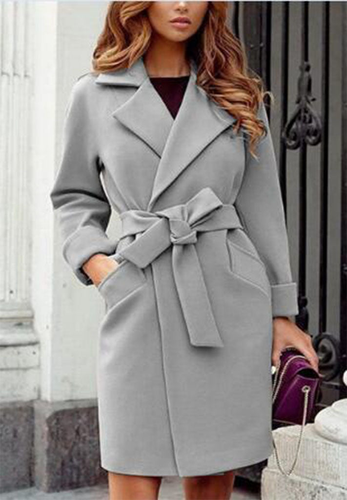 Grace- Timeless belted Coat